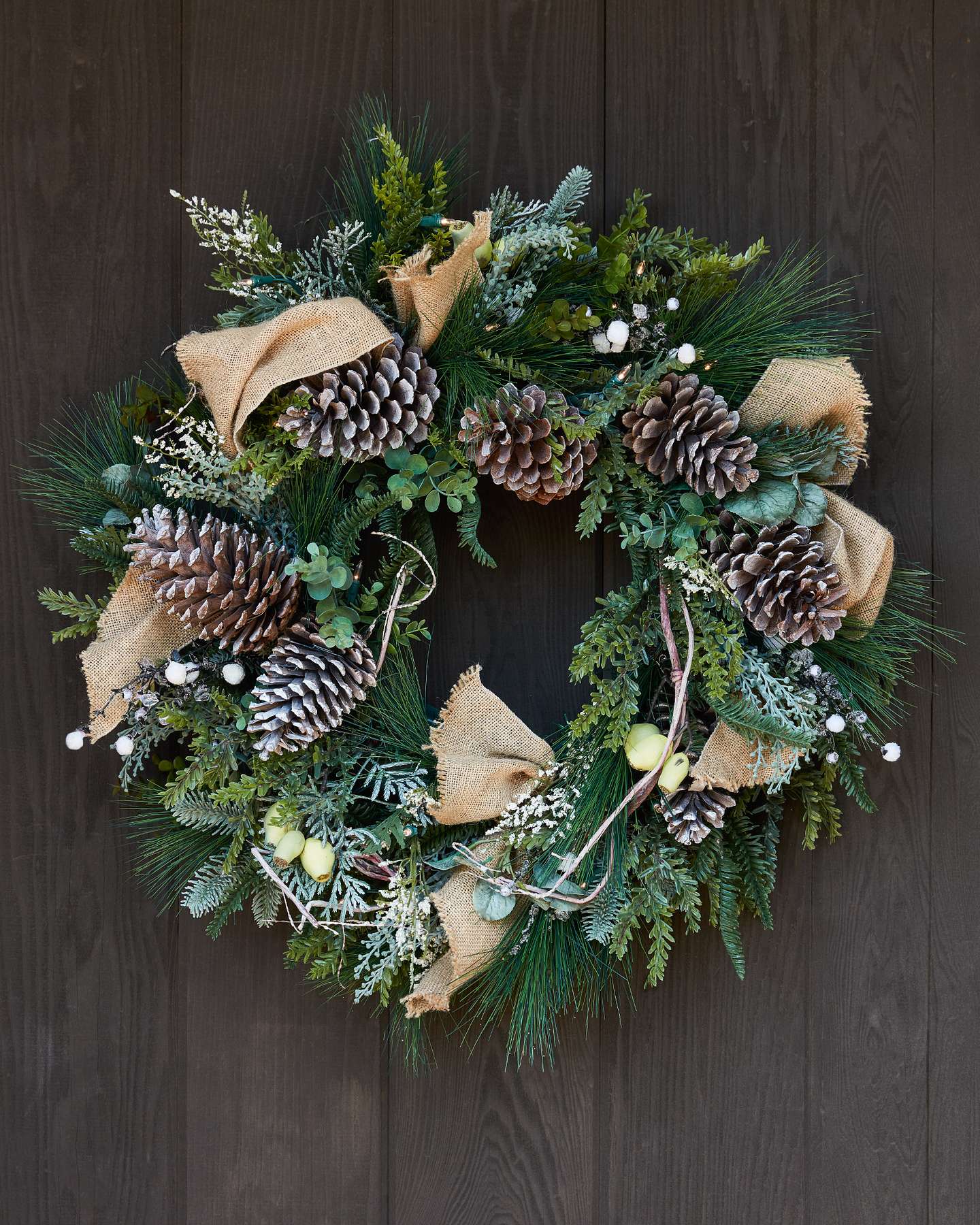 Balsam Hill Outdoor Homestead Pine Foliage Festive Home Display