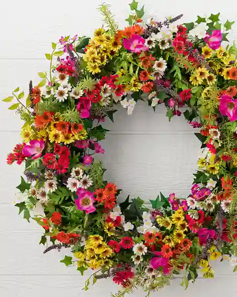 Outdoor Meadow Wreath by Balsam Hill SSCR