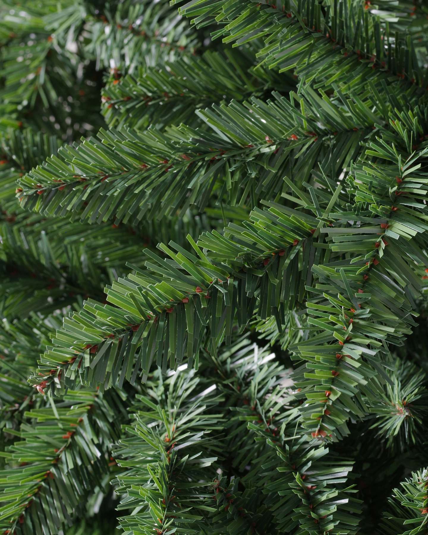 Balsam Hill Classic Evergreen Spruce LED Artificial Christmas Tree Foliage Closeup