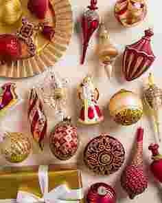 Noel Glass Ornament Set, 35 Pieces by Balsam Hill Lifestyle 10