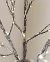Lit Snowy Twig Branches by Balsam Hill Closeup 10