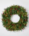 48in Winter Evergreen Wreath by Balsam Hill SSC