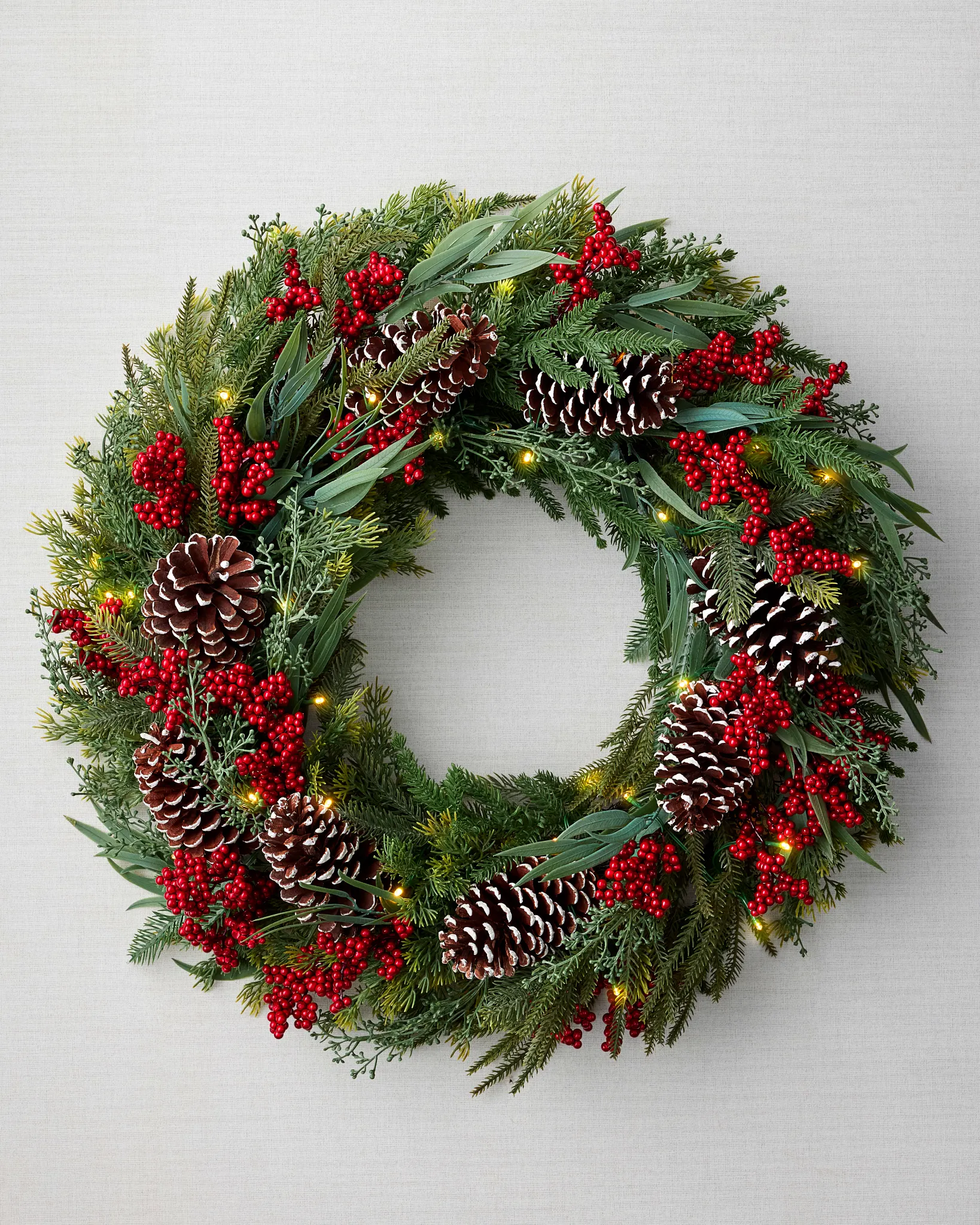Winter Hearthside Wreath