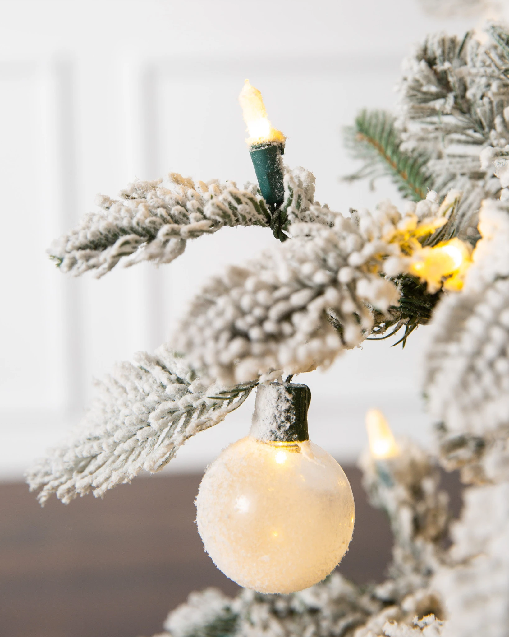 ざま様　スノーピーク ラックソット　カバー　リアルツリーエクストラ　500D Snow Flurry Potted Artificial Christmas Trees | Balsam Hill