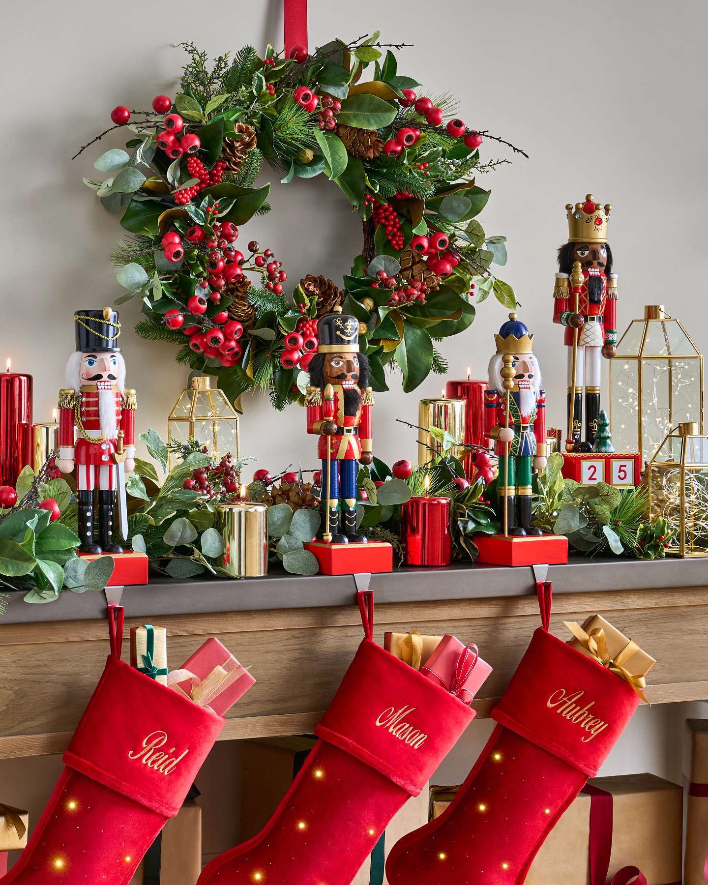 Balsam Hill Regal Nutcracker Advent Counter Holiday Home Inspiration