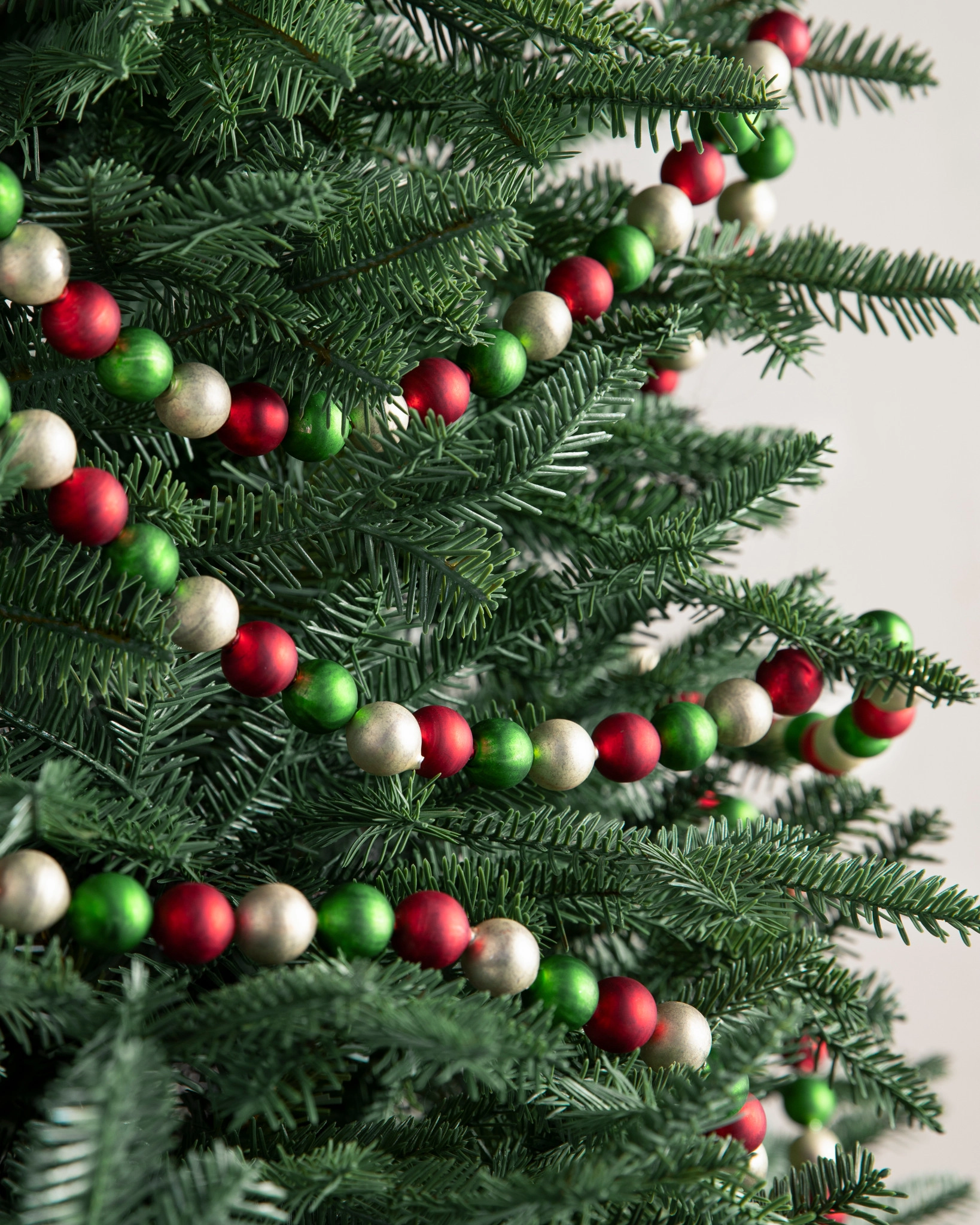 Bead Christmas Tree Garlands Balsam Hill
