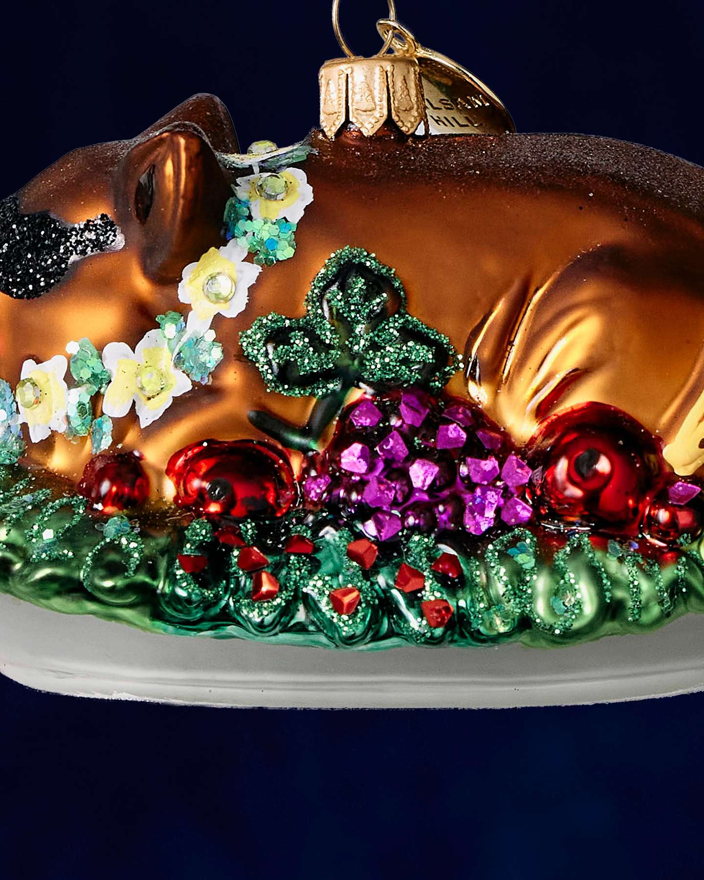 Balsam Hill Studio Luau Pig Ornament