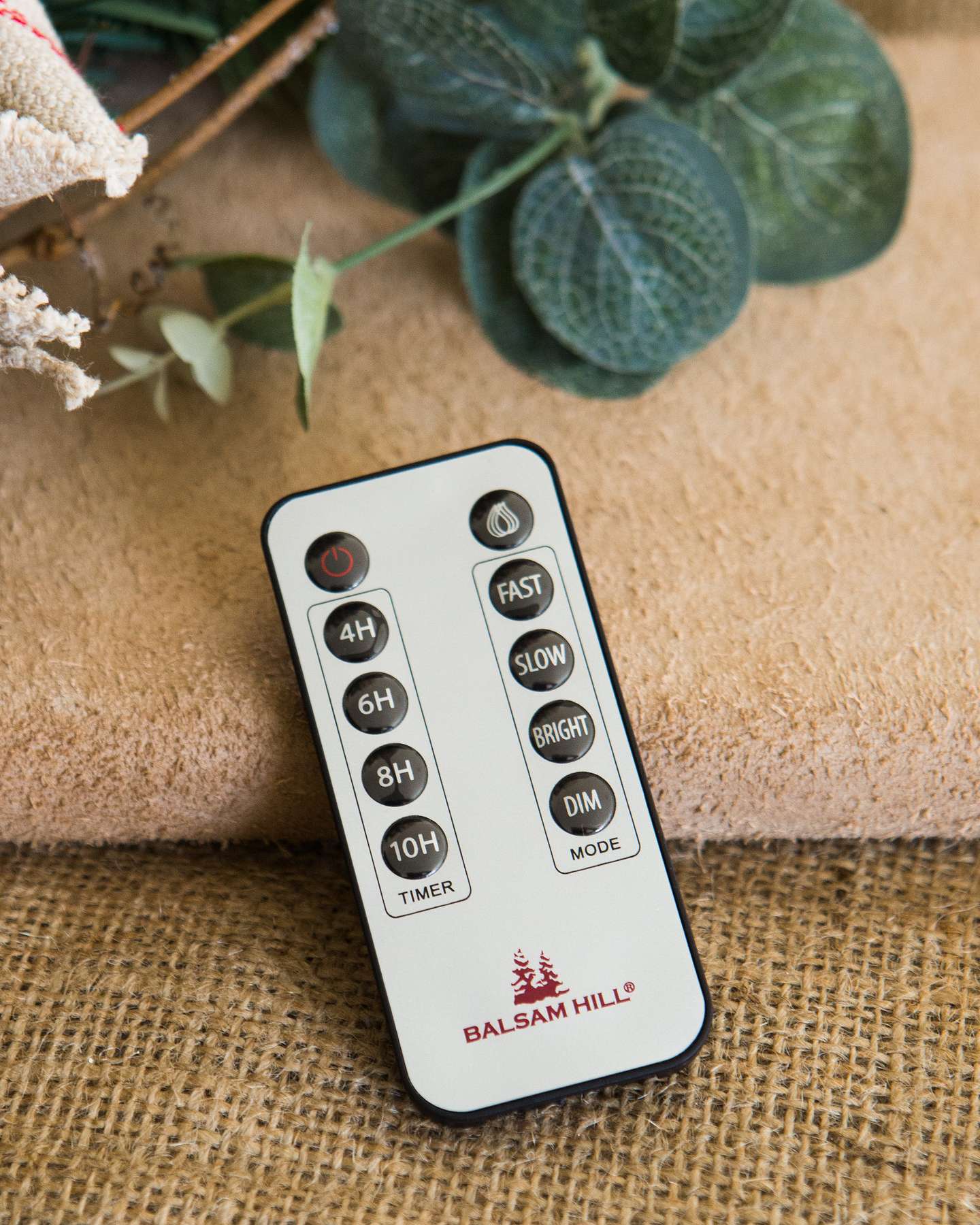 Balsam Hill Miracle Flame LED Remote Control Feature