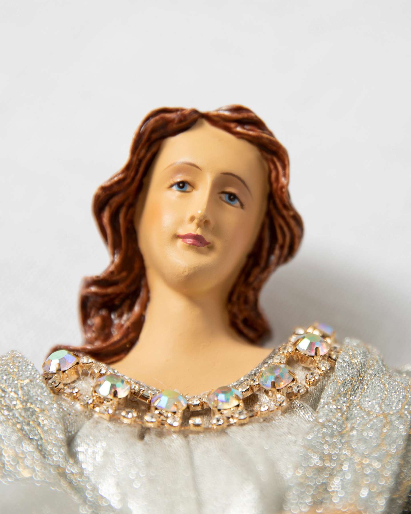 Balsam Hill Silver Angel Tree Topper Timeless Seasonal Symbol