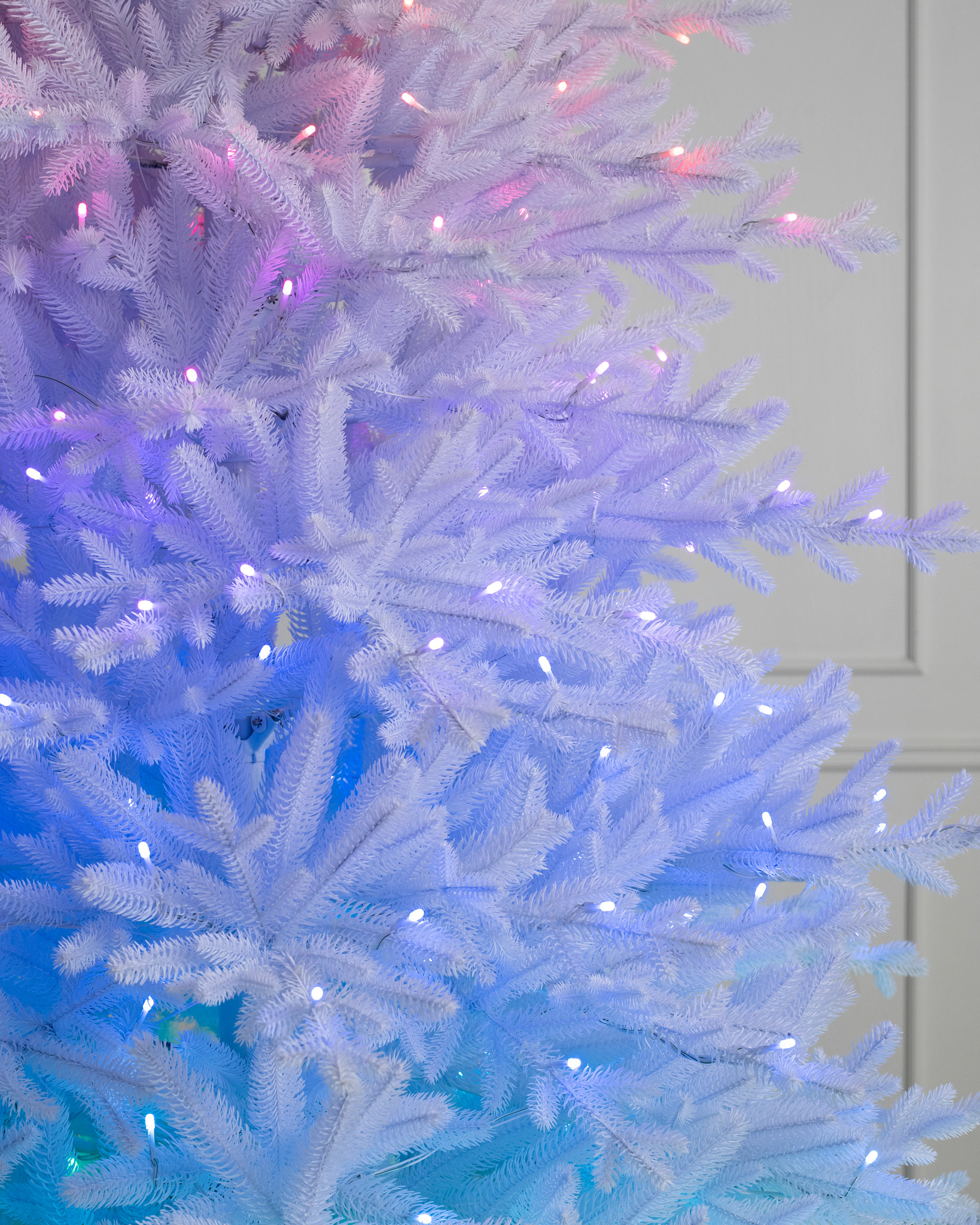 Denali White® Artificial Christmas Trees Balsam Hill