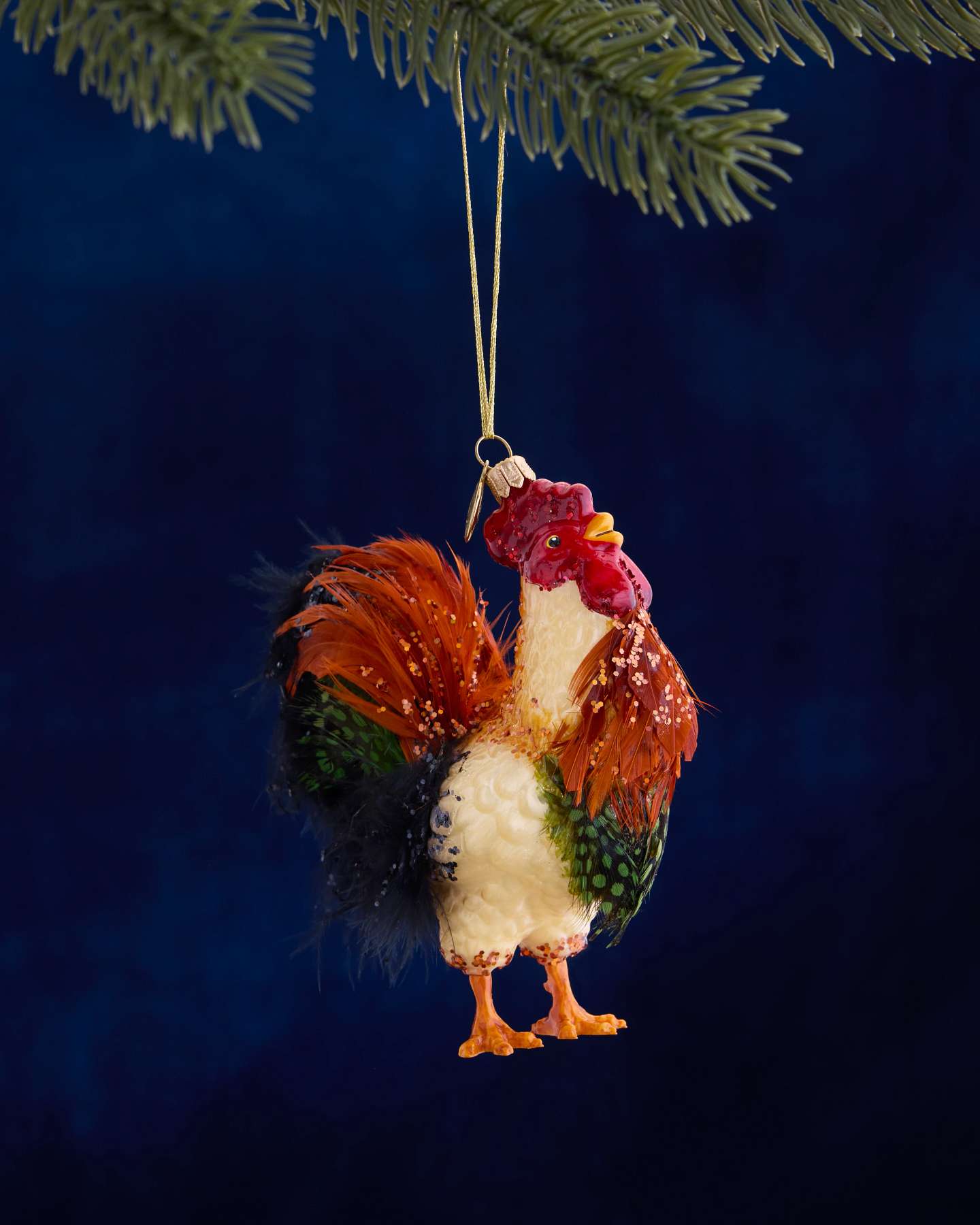 Balsam Hill Studio Moa Kāne Rooster Ornament