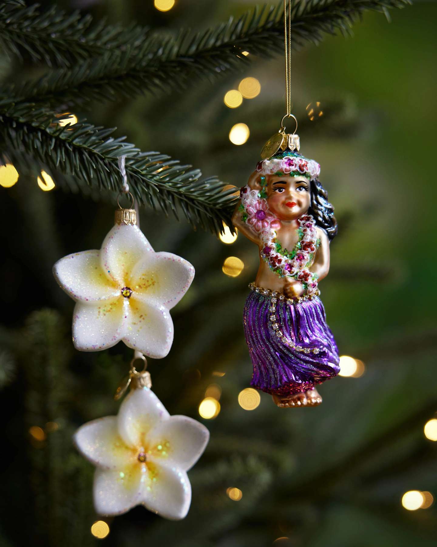 Balsam Hill Studio Hula Dancer Ornament