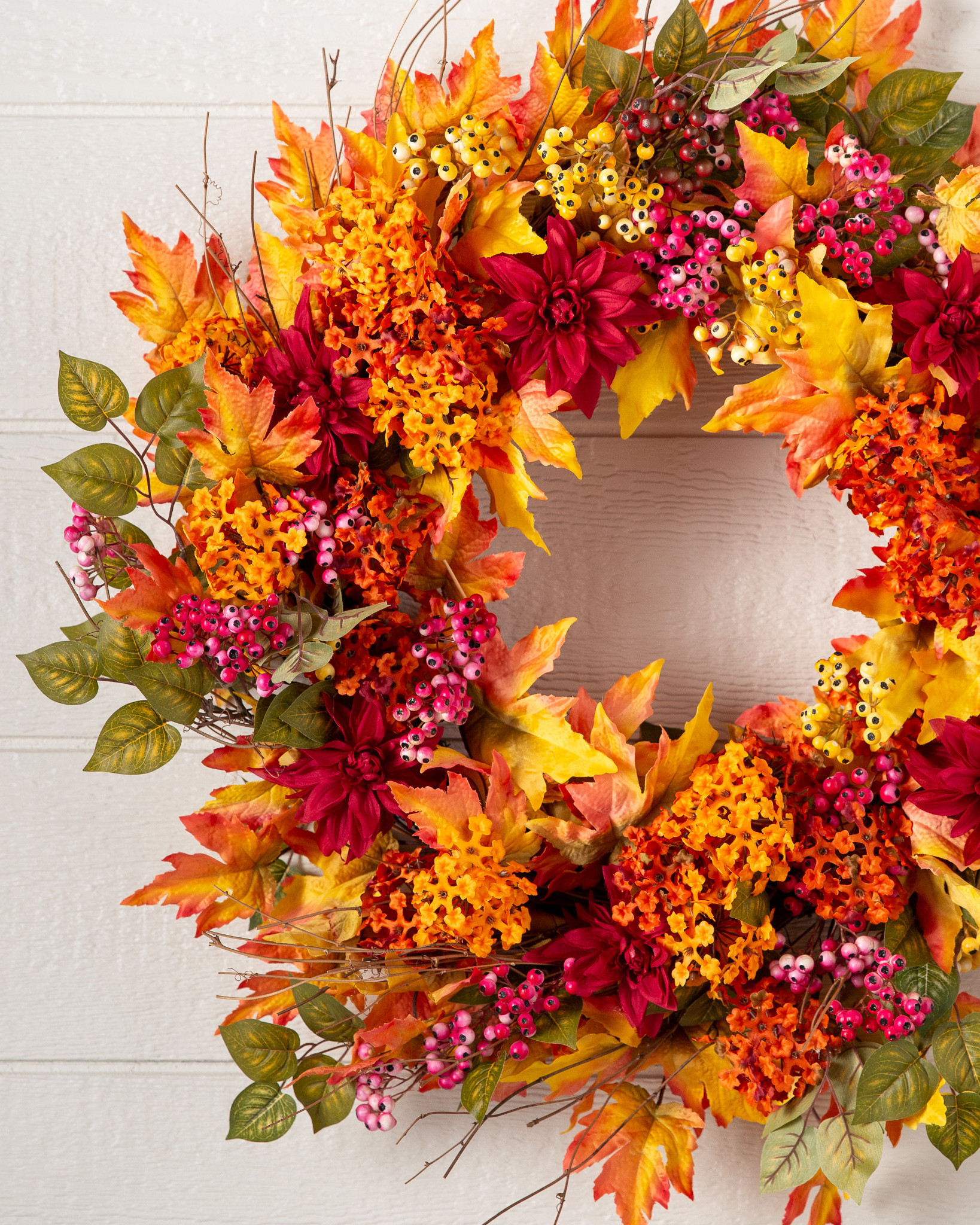 Outdoor Harvest Bloom Wreath