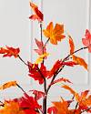 6ft Outdoor LED Autumn Maple Tree Closeup 30 by Balsam Hill