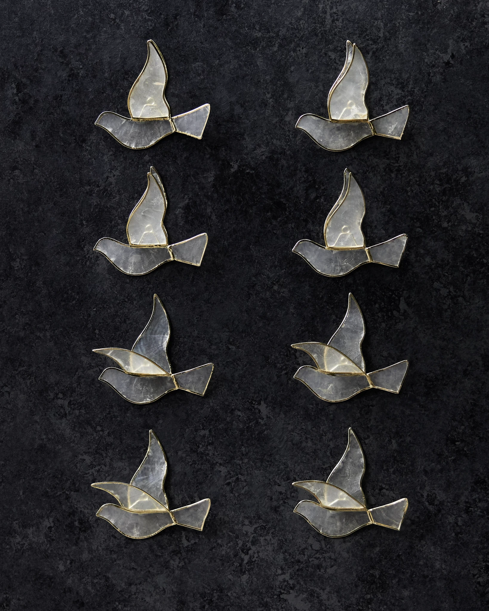 Balsam Hill Dove Capiz Ornament