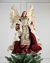18in Holiday Grace Angel Christmas Tree Topper by Balsam Hill SSC 10