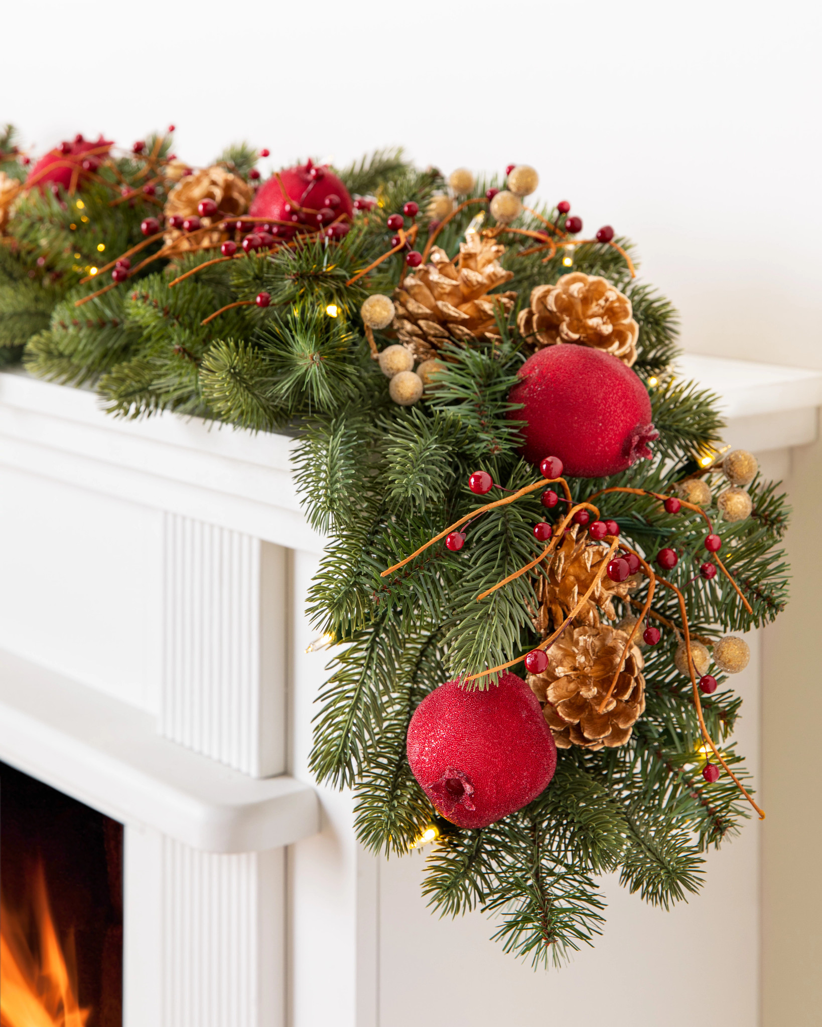 Vermont White Spruce® Bordeaux Garland