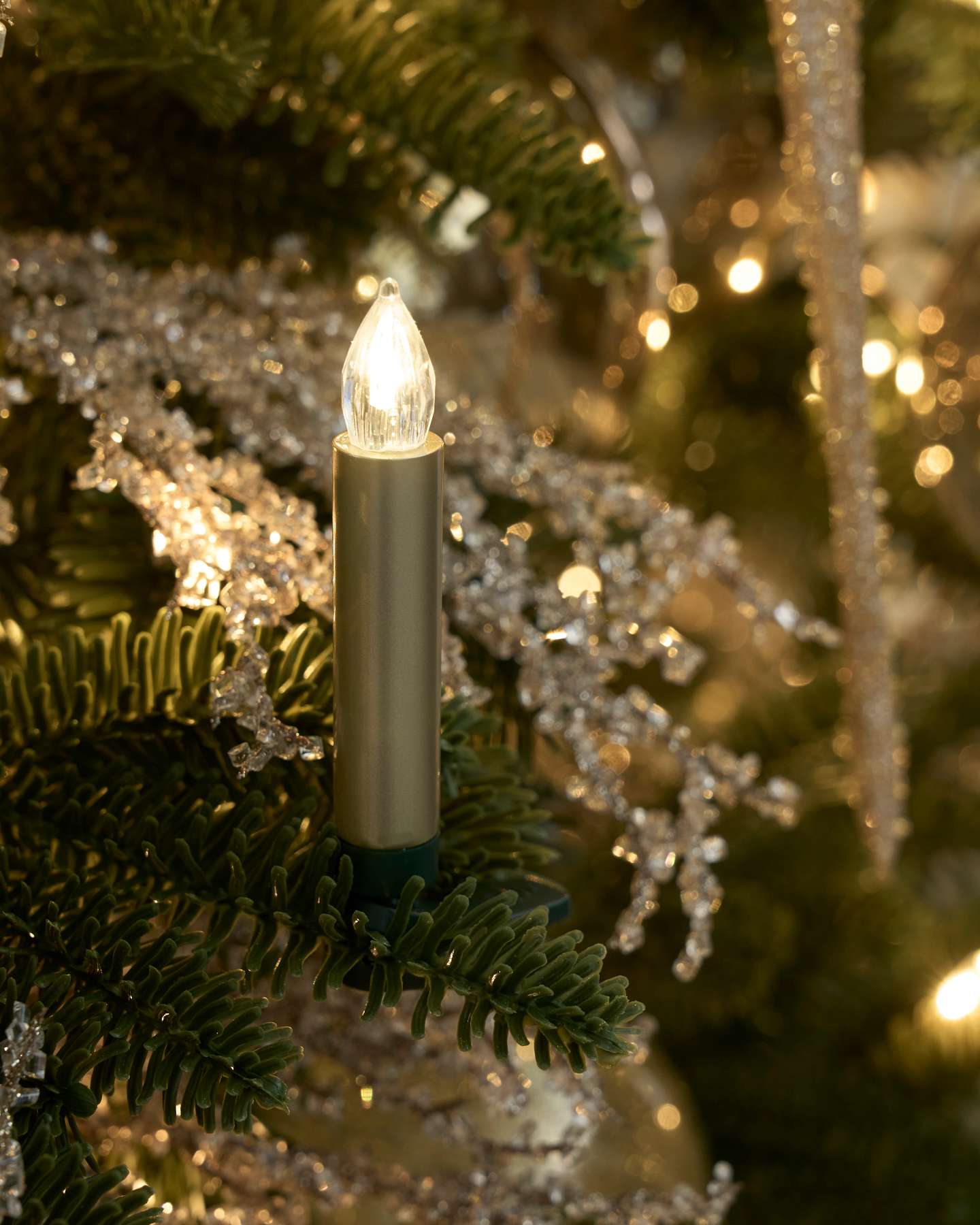 Ensemble de bougies à DEL de couleur changeante pour sapin de Noël