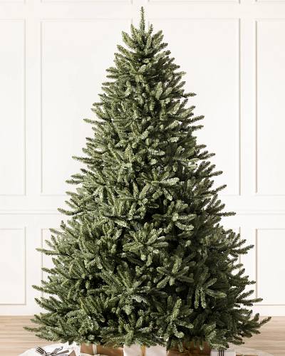 Classic Blue Spruce Artificial Christmas Trees Balsam Hill Blue Spruce Artificial Christmas Tree Slim
