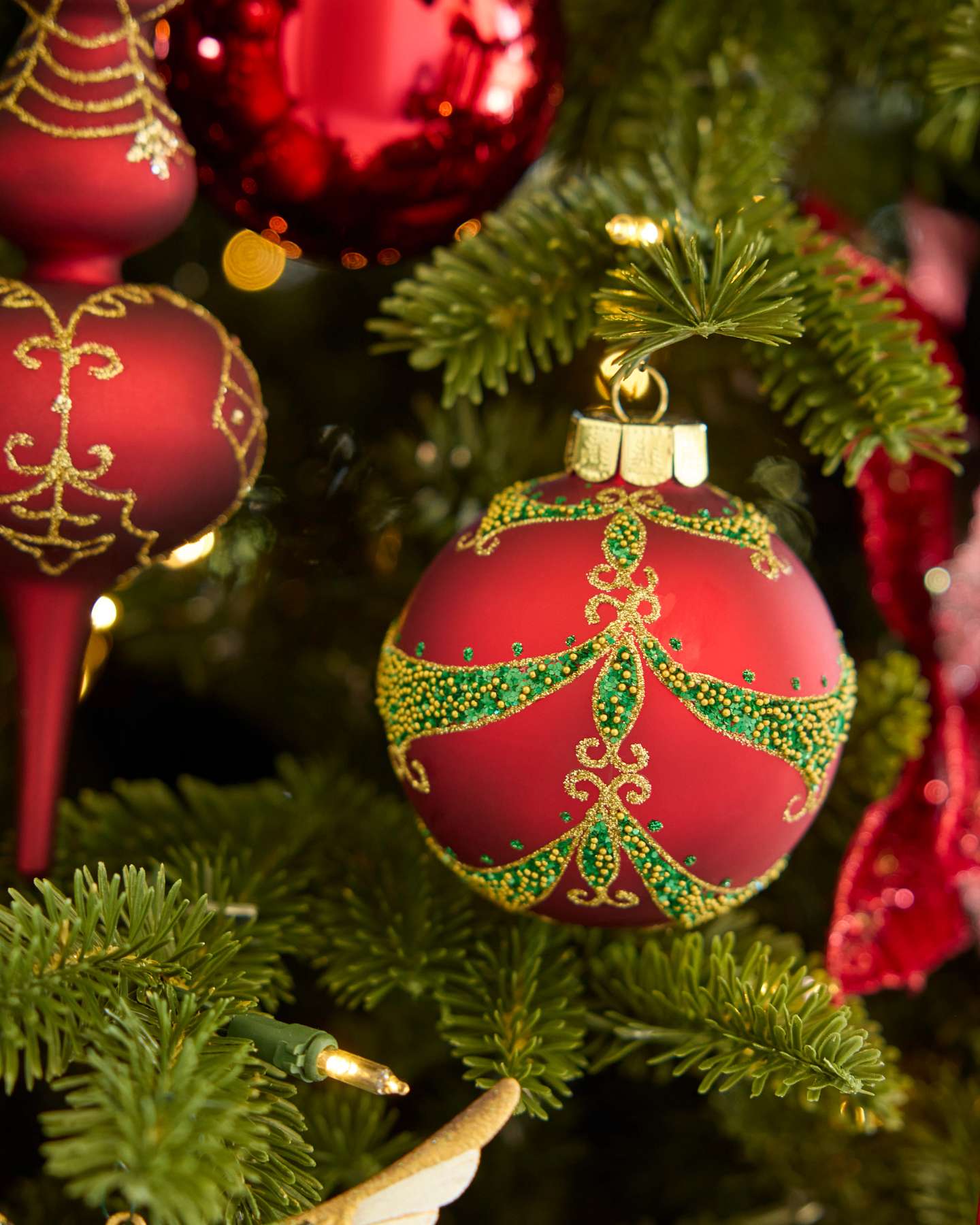 Regal Treasures Main Glass Ornaments Set of 35 by Balsam Hill Lifestyle 25