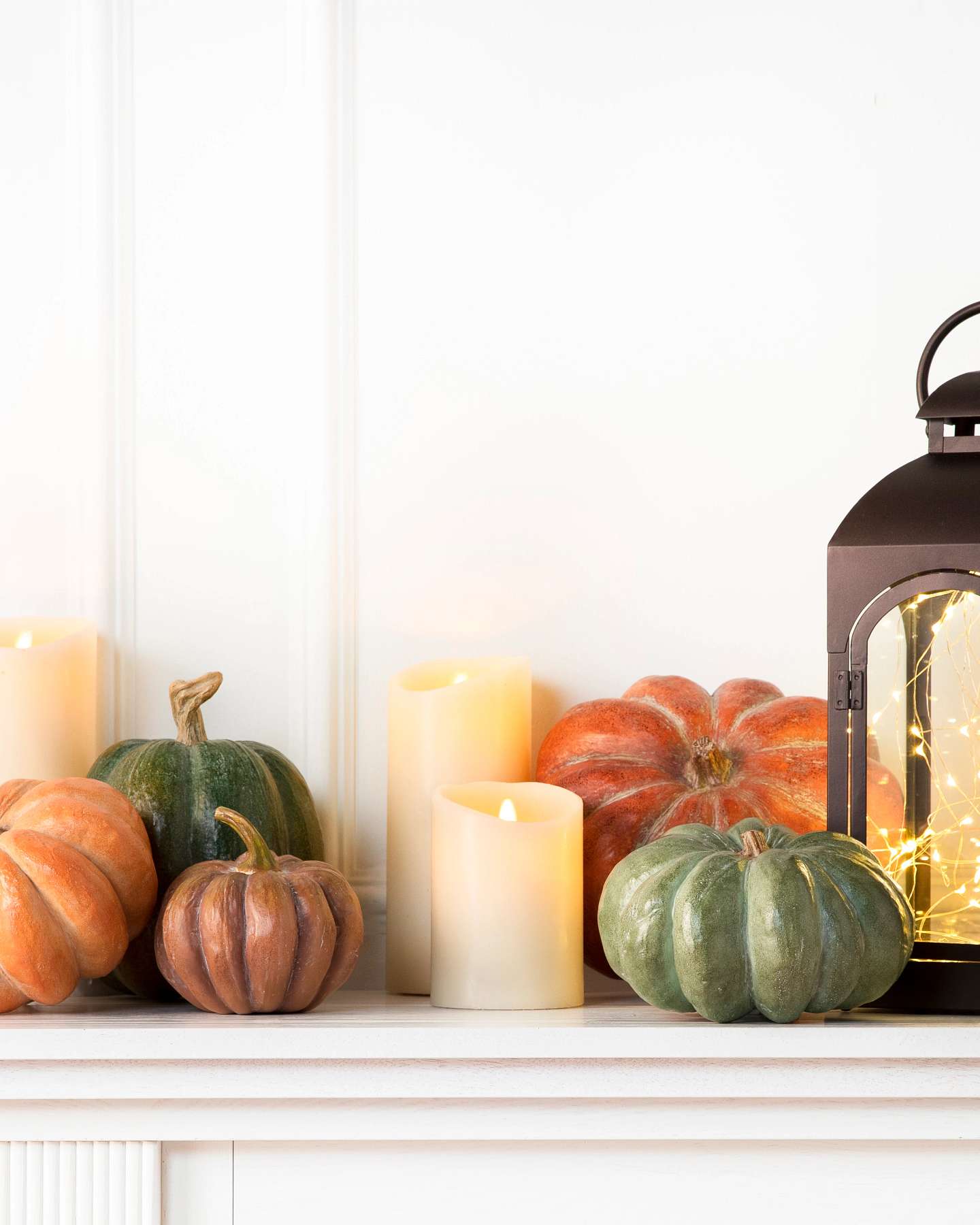 Balsam Hill Tabletop Heirloom Pumpkins Perfect for Autumn Decor
