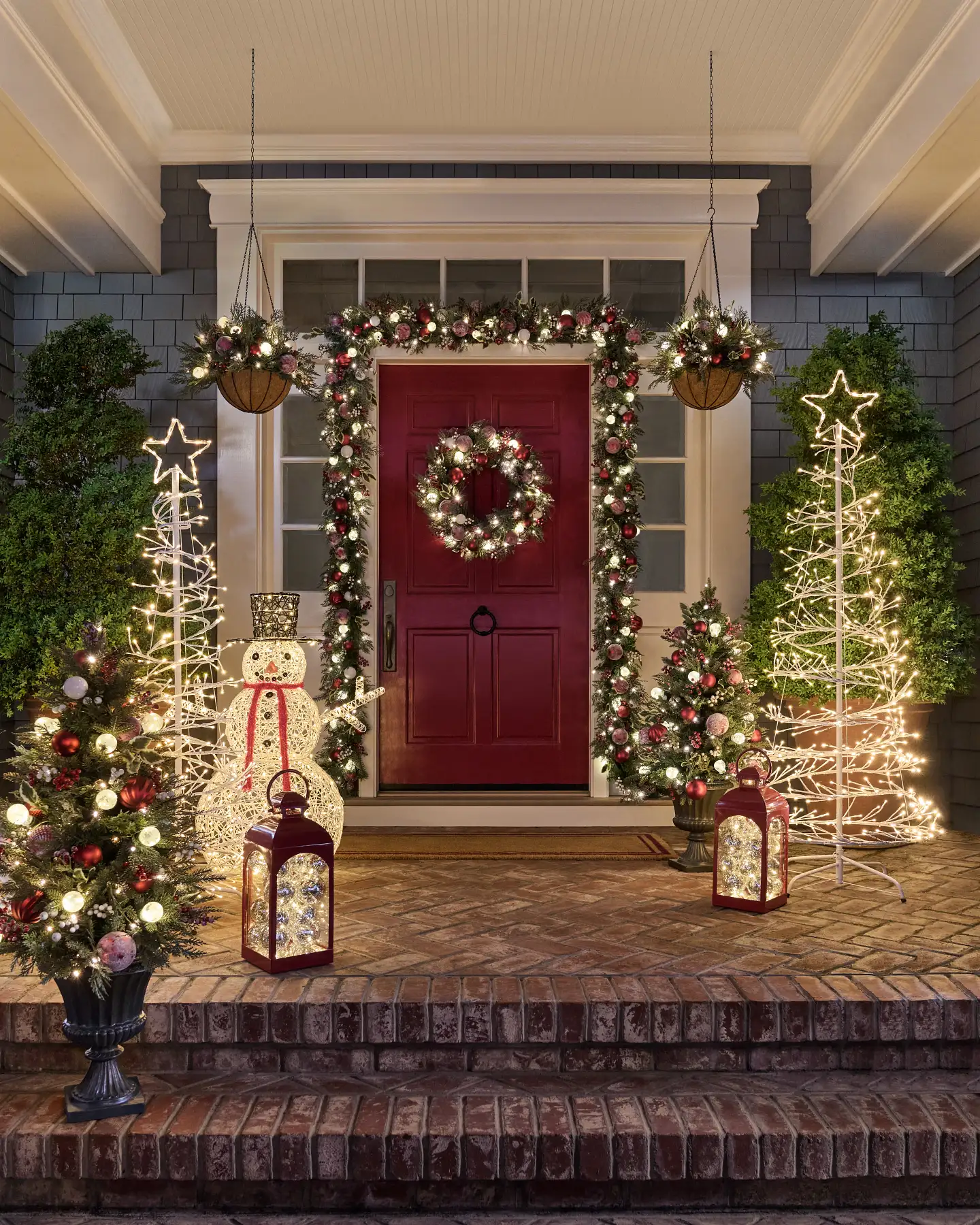 Outdoor Lit Nordic Splendor Artificial Christmas Foliage | Balsam Hill Outdoor Lit Nordic Splendor Artificial Christmas Foliage | Balsam Hill