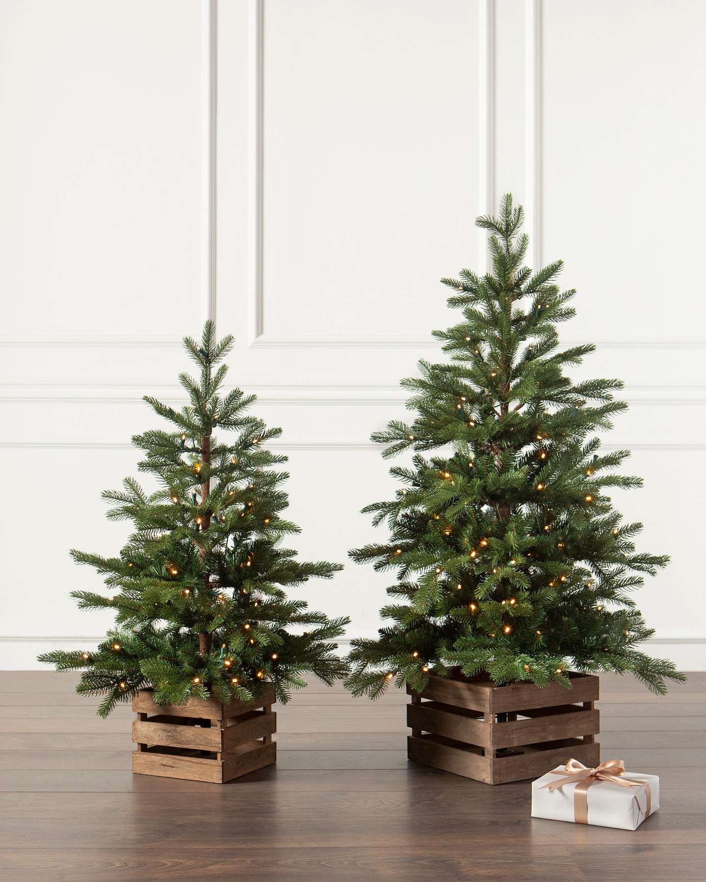 Balsam Hill Country Farm Fir Artificial Christmas Tree Full Display
