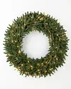 BH Fraser Fir Wreath 48in LED Clear by Balsam Hill SSC