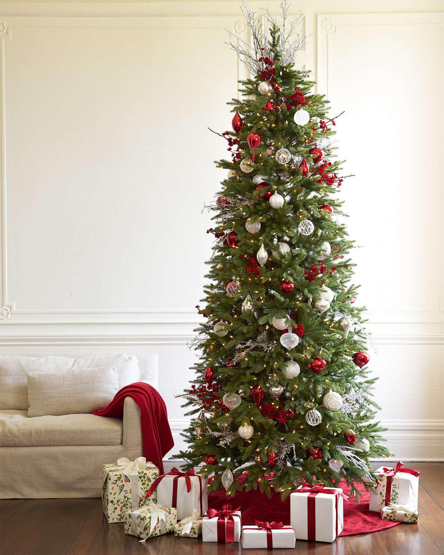 Lancaster Quilted Tree Skirt by Balsam Hill Lifestyle 40