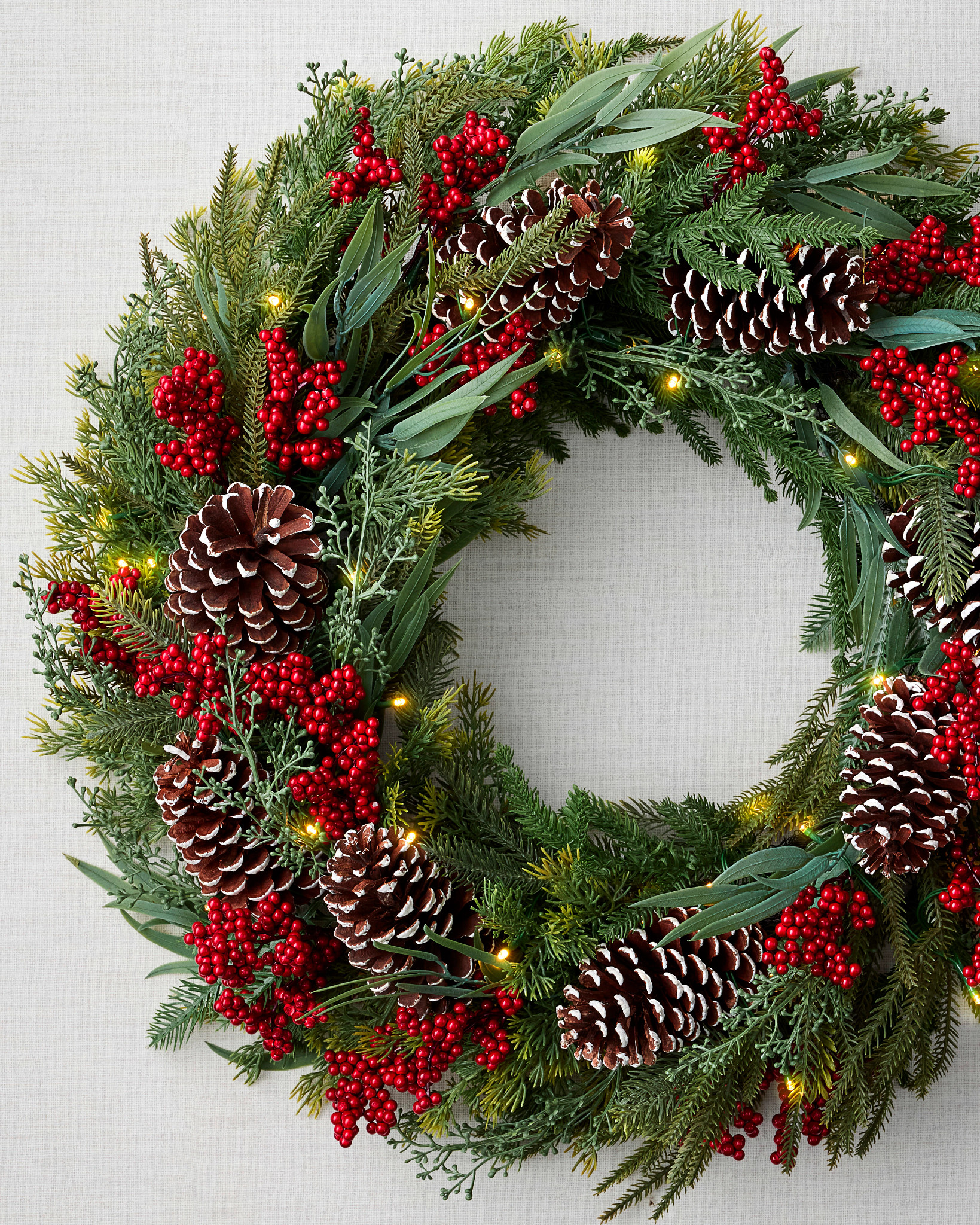 Winter Hearthside Wreath