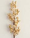 Large Gold Berry Picks Set of 12 by Balsam Hill Closeup 20
