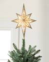 16in Capiz Bethlehem Star Tree Topper by Balsam Hill