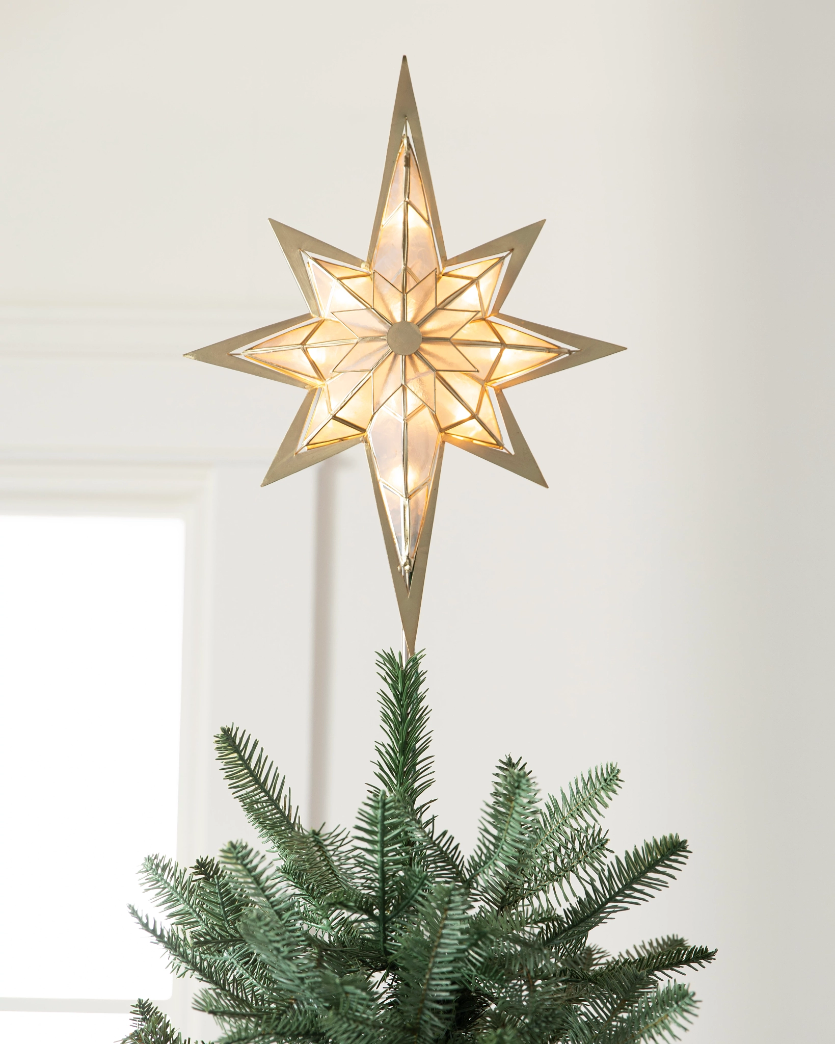 Belle Vous Christmas Tree Toppers-(27x25cm) Natural Handmade Straw Star Tree  Topper-3d Design Star Xmas Tree Topper Ornament-Straw Star Lace Christmas  Tree Decoration Home Xmas Party (Straw star): Buy Online at Best Price