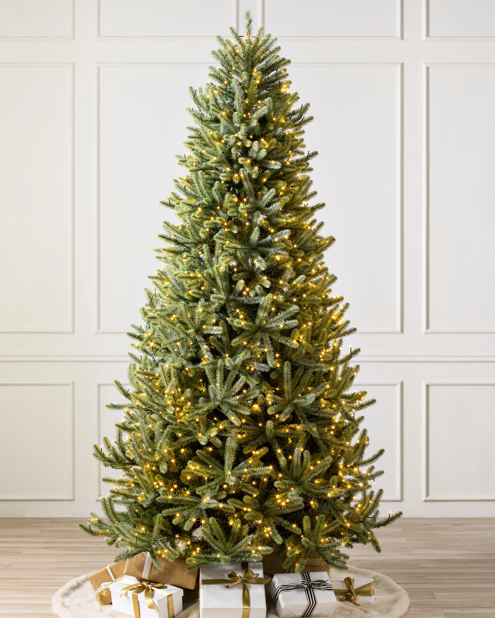 Nantucket Blue Spruce® Narrow Artificial Christmas Tree | Balsam Hill