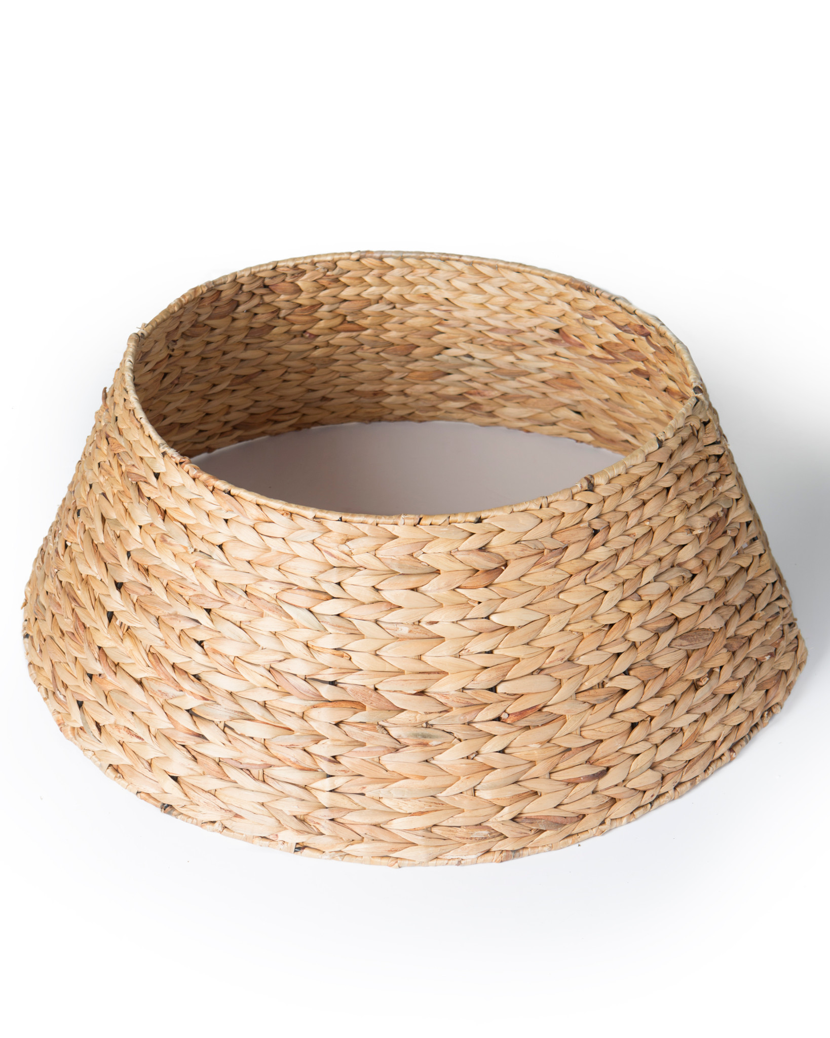 Woven Christmas Tree Collar Balsam Hill