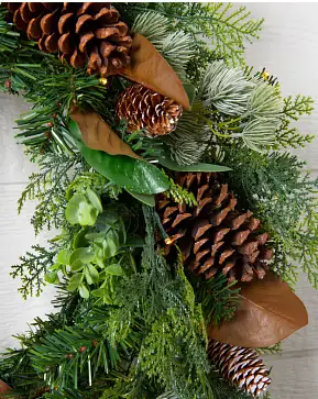 Outdoor Cedar Lodge Garland Outdoor Cedar Lodge Garland