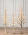 Champagne Glitter LED Tree by Balsam Hill