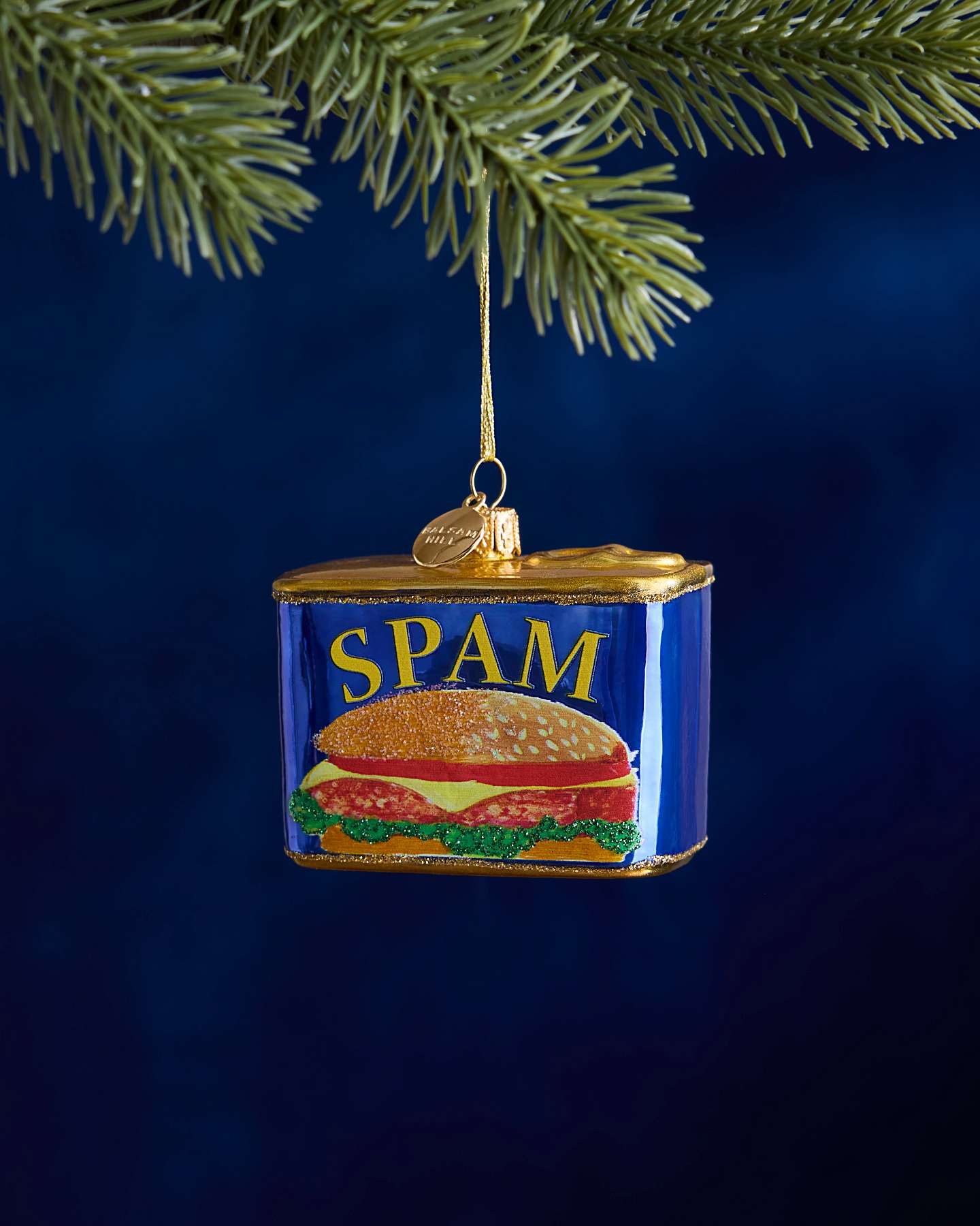 Balsam Hill Studio Tiki Tin Ornament