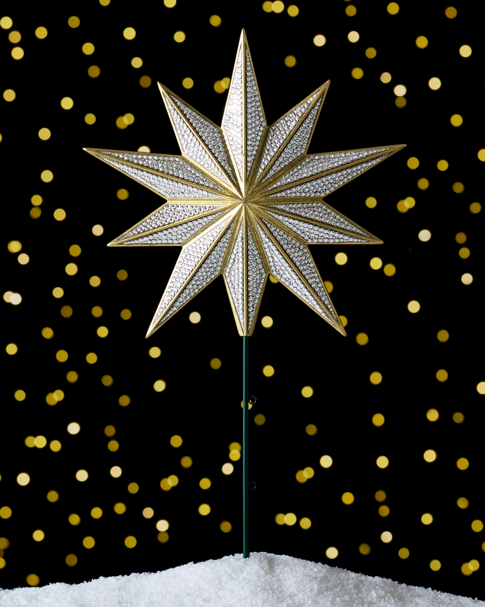 Balsam Hill Star Bright Tree Topper Featuring Crystals by Swarovski®