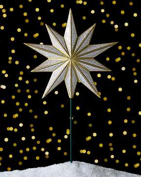 Balsam Hill Star Bright Tree Topper Featuring Crystals by Swarovski® Balsam Hill Star Bright Tree Topper Featuring Crystals by Swarovski®