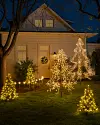 Outdoor Cluster Light Tree by Balsam Hill