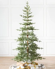 Artificial Christmas tree with sparse branches