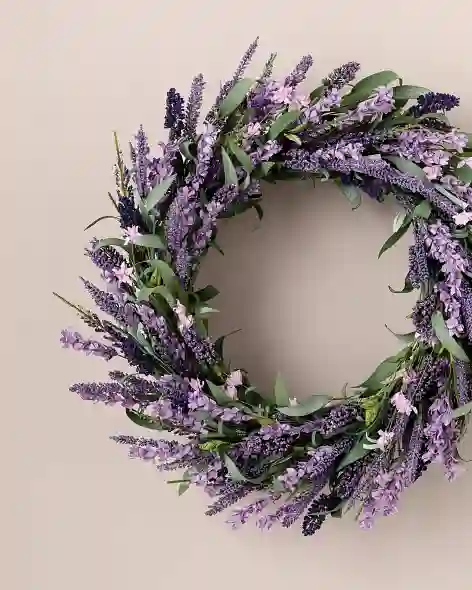 Provencal Lavender Wreath by Balsam Hill SSCR
