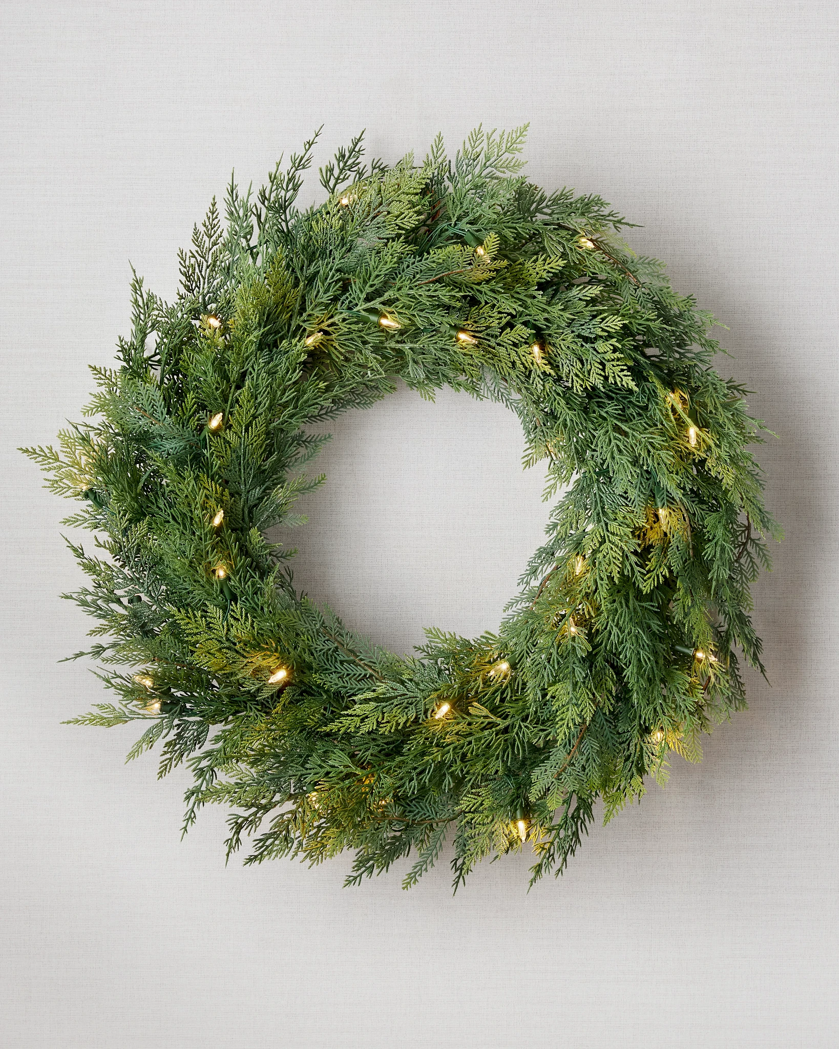 Outdoor Cedar Woods Wreath