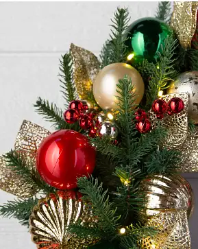 Outdoor Merry and Bright Garland Outdoor Merry and Bright Garland