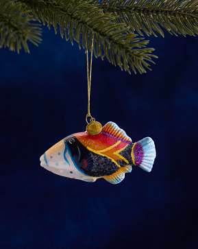 Balsam Hill Studio Humuhumunukunukuapua'a Ornament Balsam Hill Studio Humuhumunukunukuapua'a Ornament