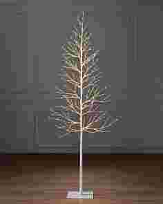 6ft Indoor Outdoor LED Winter Birch Tree by Balsam Hill SSC 30