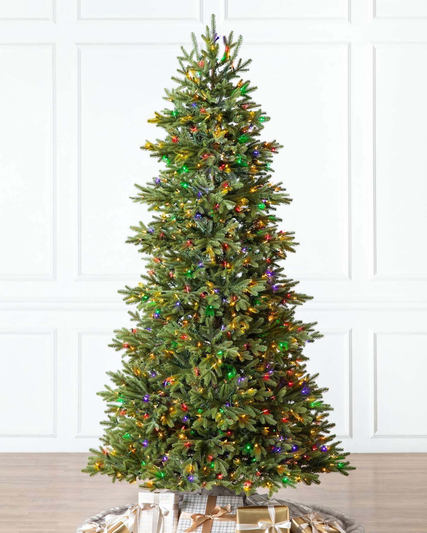 Balsam Hill Norway Spruce Artificial Christmas Tree LED Clear Full Display