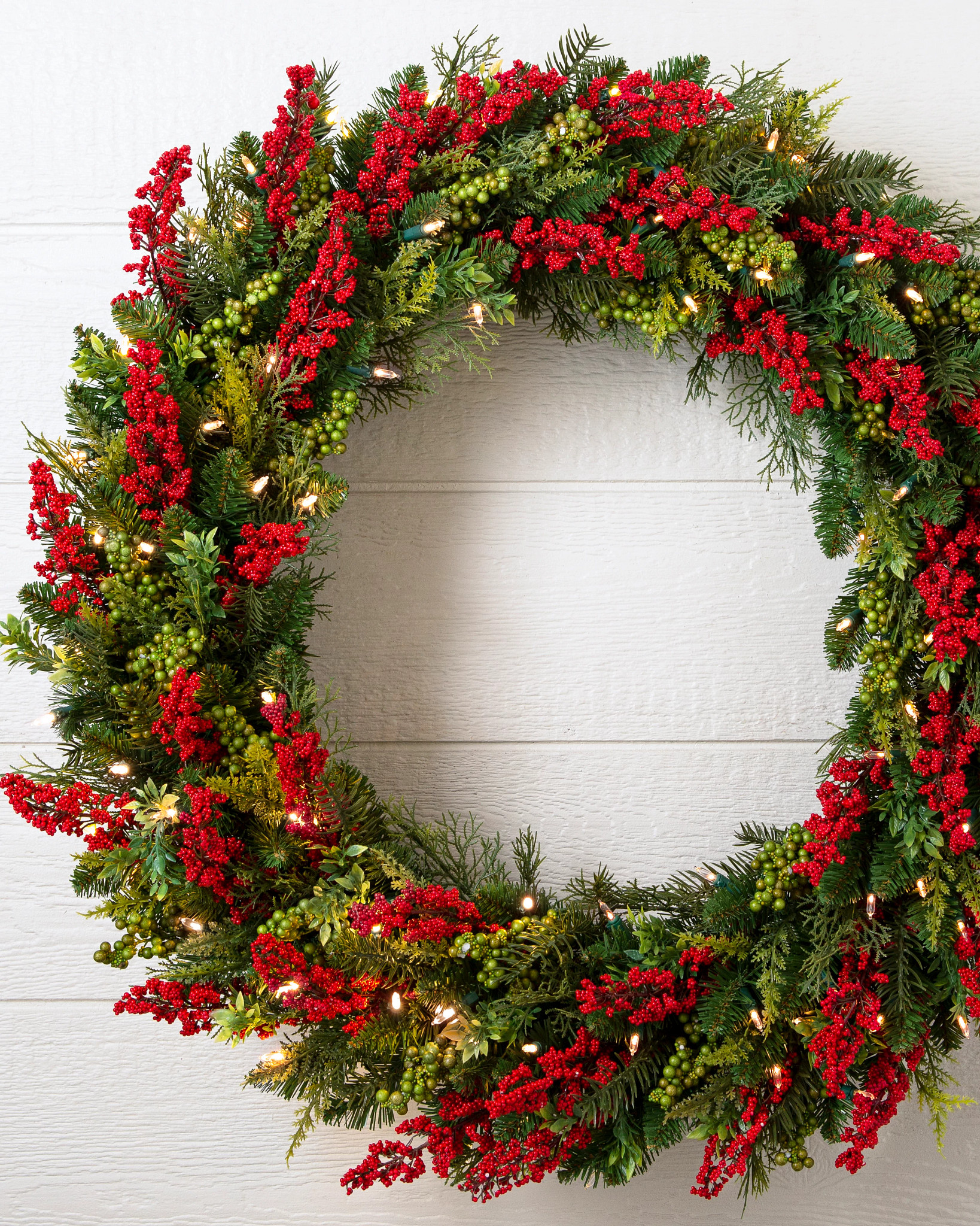 Outdoor Berry Burst Wreath
