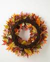 Fall Medley Wreath Closeup 30 by Balsam Hill